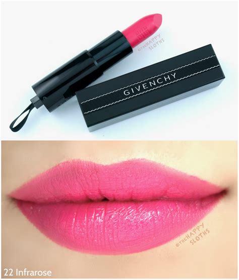 givenchy rouge interdit shine swatches|Givenchy Pearl Shine Rouge Interdit Shine Lipstick Review, .